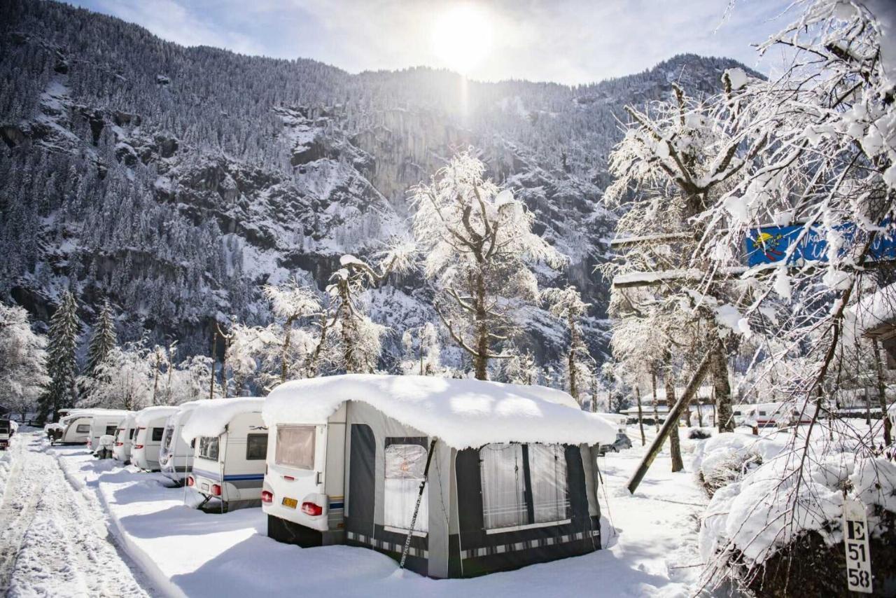 Camping Jungfrau Лаутербруннен Экстерьер фото