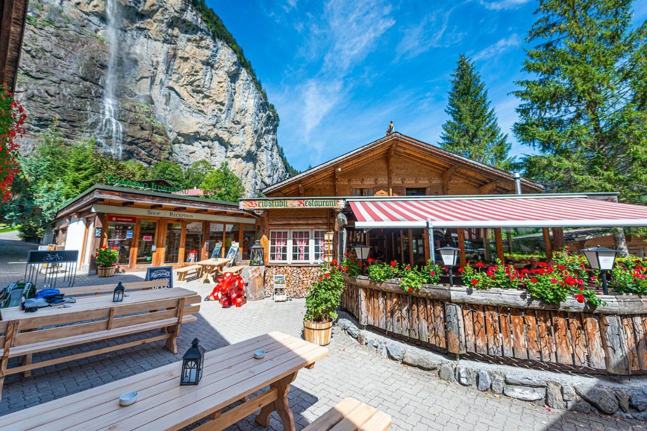 Camping Jungfrau Лаутербруннен Экстерьер фото