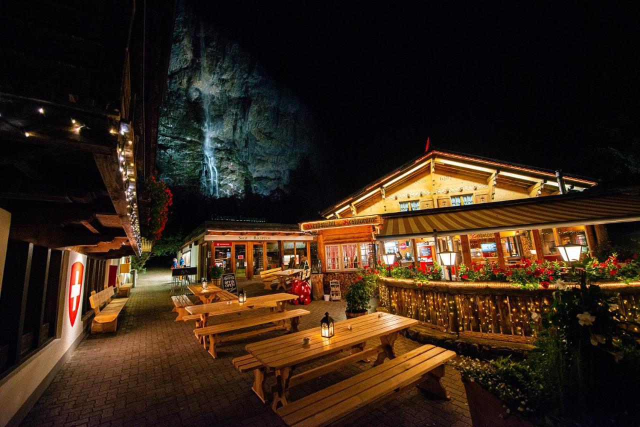 Camping Jungfrau Лаутербруннен Экстерьер фото