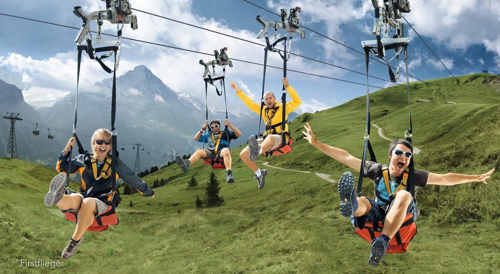 Camping Jungfrau Лаутербруннен Экстерьер фото